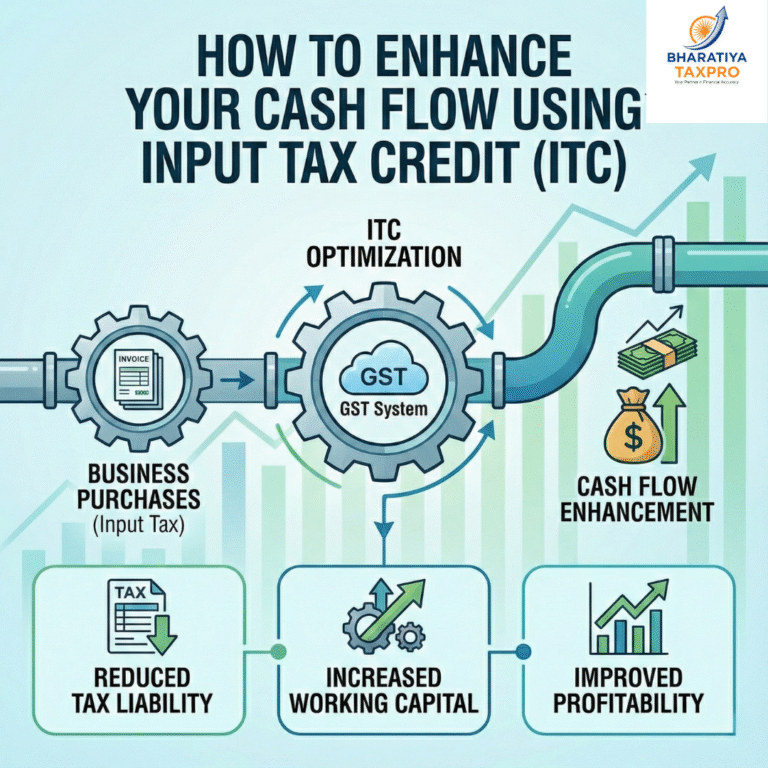 enhance cash flow with gst itc.