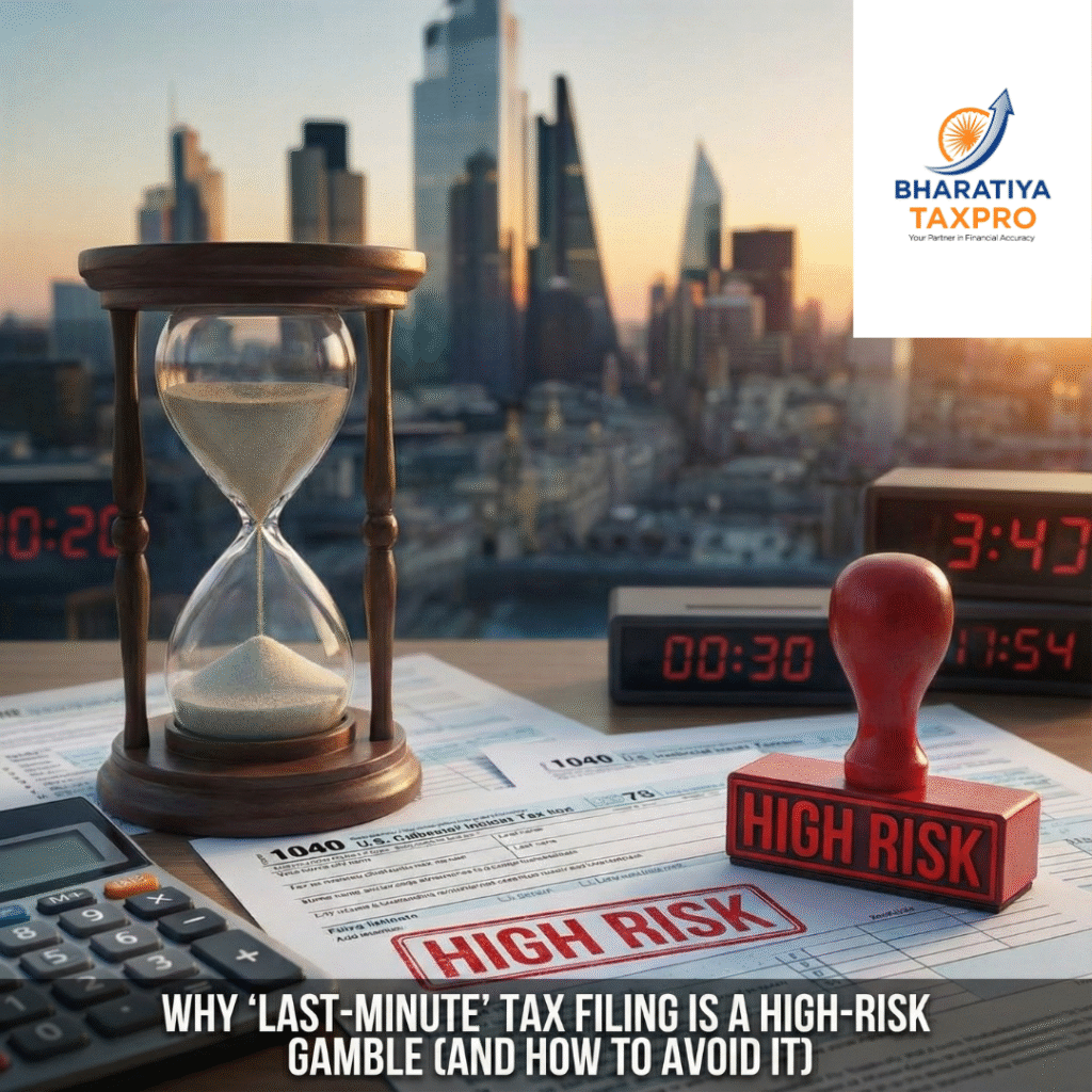 how to avoid last minute tax filing