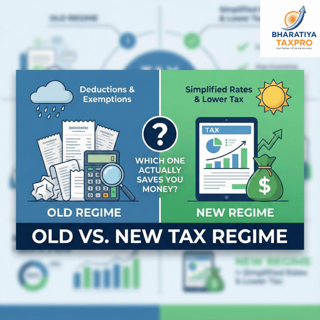 old vs new tax regime slabs 2025 26.
