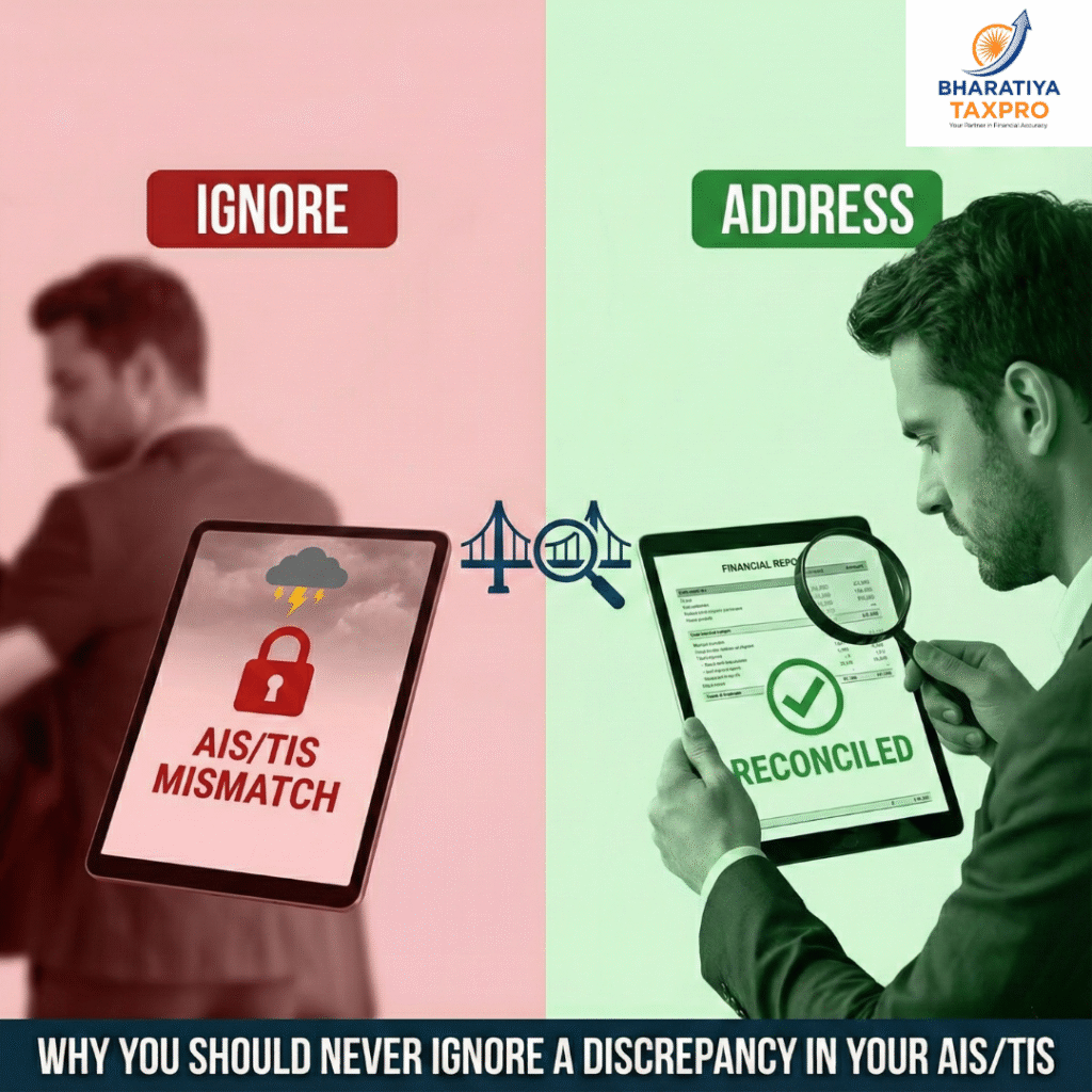 risks of ignoring ais tis mismatch notice.