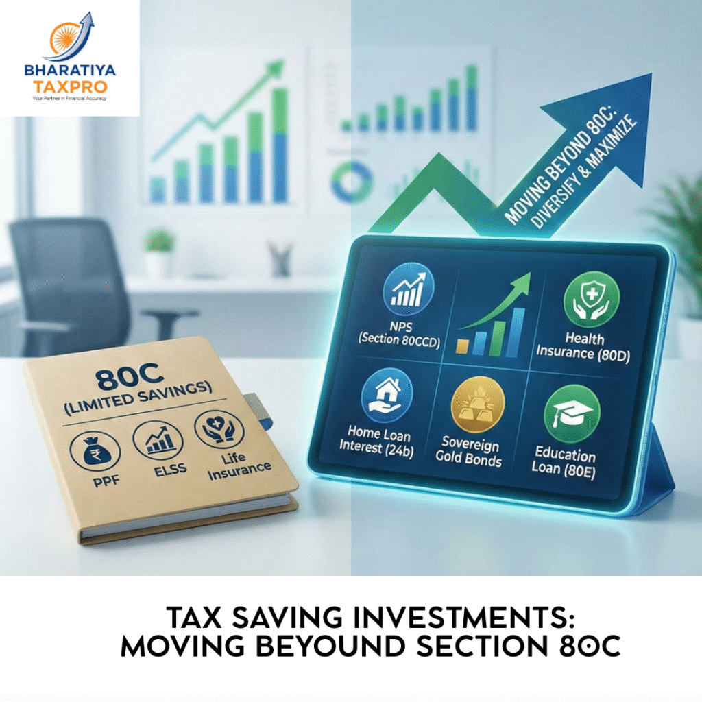 tax saving beyond section 80c limit.