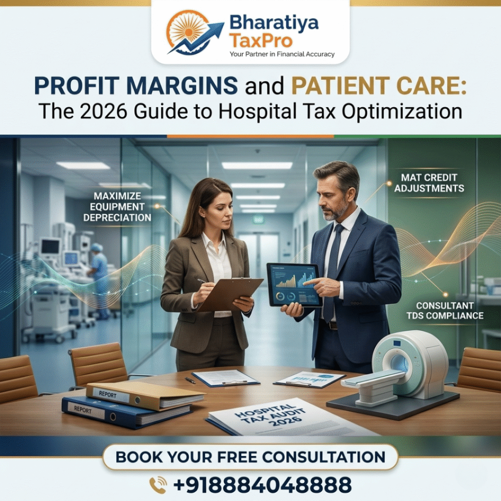 2026 hospital tax optimization guide india medical equipment depreciation