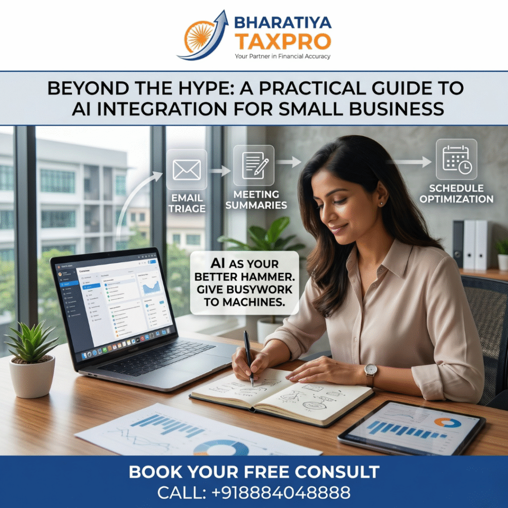 ai integration guide small business bharatiya taxpro.