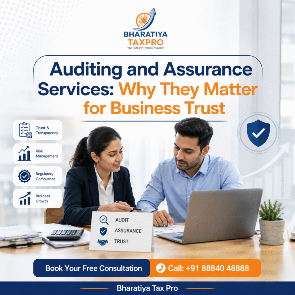 auditing and assurance services why they matter for business trust in india